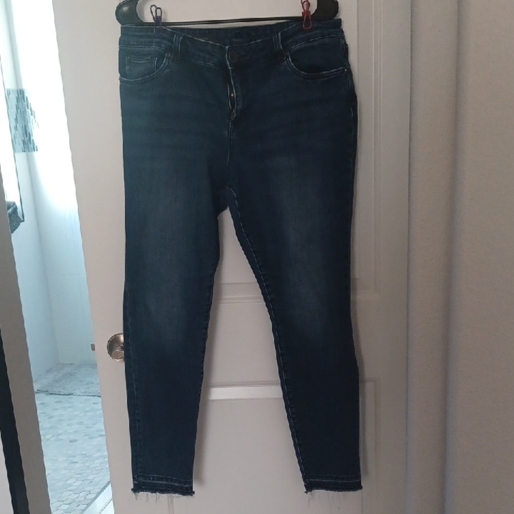 Kut from the Kloth Deep Indigo Skinny Jeans